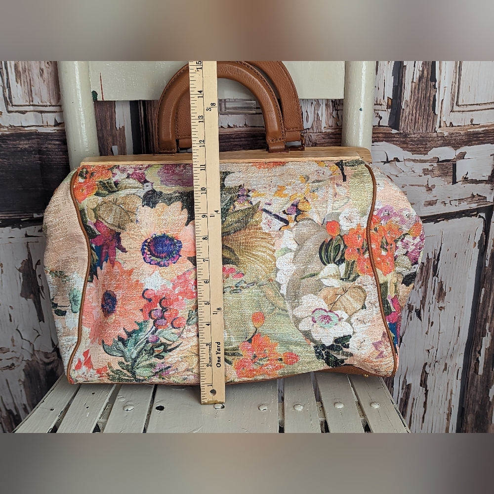 Tory Burch Attersee Patchwork Handbag - image 4